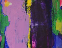 Bild 5: 40 x 40 cm, Acryl auf Baumwolle