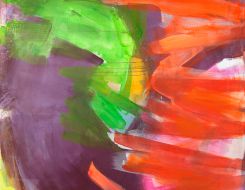 Bild 10: 140 x 150 cm, Acryl auf Nessel