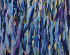 Bild 7: 140 x 150 cm, Acryl auf Baumwolle