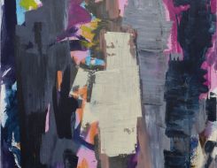 Bild 2: 90 x 90 cm, Acryl auf Baumwolle