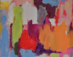 Bild 14: 50 x 60 cm, Öl auf Baumwolle