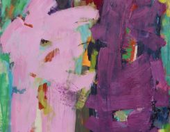 Bild 5: 140 x 130 cm, Acryl auf Baumwolle