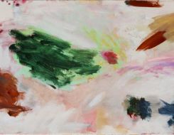 Bild 11: 60 x 150 cm, Acryl auf Baumwolle