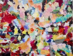 Bild 3: 60 x 60 cm, Acryl auf Baumwolle