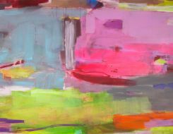 Bild 11: 180 x 110 cm, Acryl auf Nessel