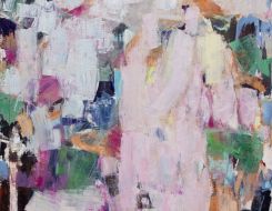 Bild 3: 100 x 100 cm, Öl auf Baumwolle