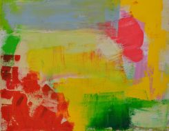 Bild 12: 50 x 50 cm, Öl auf Baumwolle