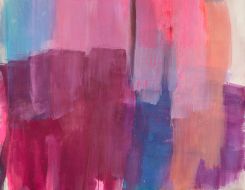 Bild 8: 160 x 170 cm, Acryl auf Nessel