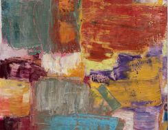 Bild 4: 66 x 65 cm, Öl auf Baumwolle
