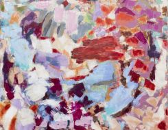 Bild 7: 115 x 120 cm, Acryl auf Baumwolle