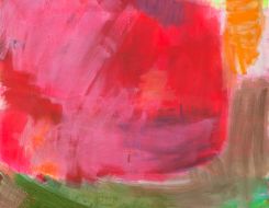 Bild 1: 100 x 110 cm, Acryl auf Nessel