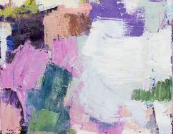 Bild 1: 50 x 50 cm, Öl auf Baumwolle