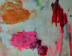 Bild 16: 90 x 110 cm, Acryl auf Baumwolle