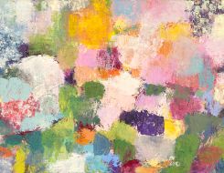 Bild 1: 100 x 50 cm, Acryl auf Leinwand